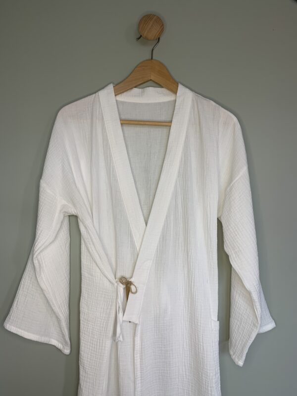 Kimono Haut Blanc Kimono Haut Blanc massage lille